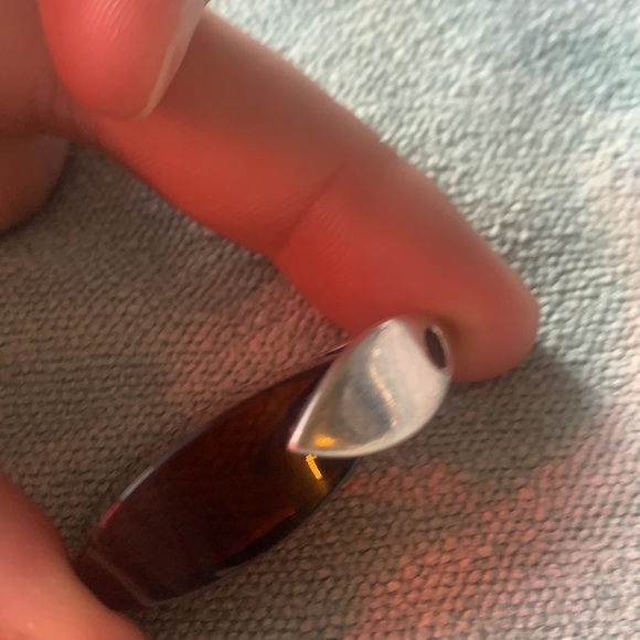 Amber and Sterling Silver Pendant - Picture 7 of 11